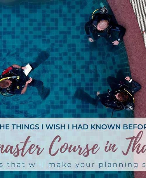 All you need to know about your PADI Divemaster course