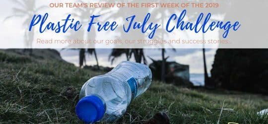This July I say 'NO' to plastic!