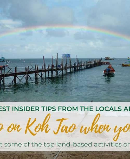 What to do on Koh Tao when you can’t dive