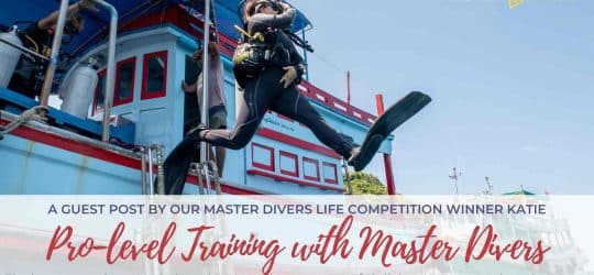 Pro-level Training with Master Divers - Guest Post by Katie Woodroffe