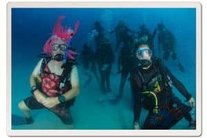 Tony and Josh Diving Koh Tao with Students