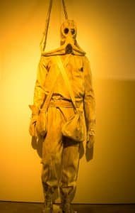 creepy diving suit