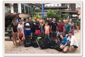 dive site clean up results