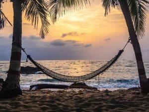 hammock on a beach maybe thailand 1024x768