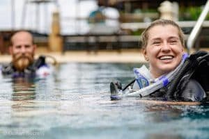 laughing divers on the surface new 1024x683