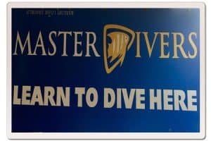 learn to dive koh tao sign