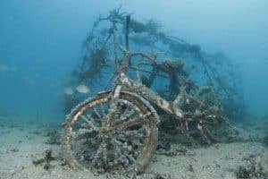 motorbike artificial reef