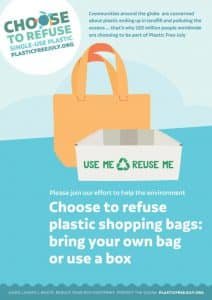 plastic free july campaign poster 724x1024