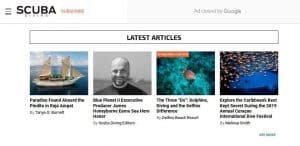suba diving blog cover