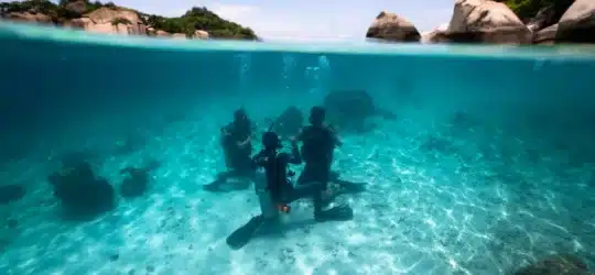 getting started with scuba diving on koh tao